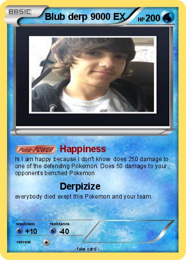 Pokemon Blub derp 9000 EX