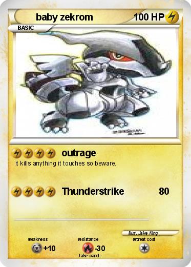 Pokemon baby zekrom