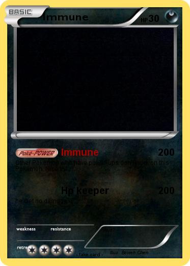 Pokemon Immune