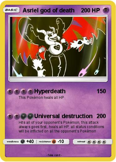 Pokemon Asriel god of death