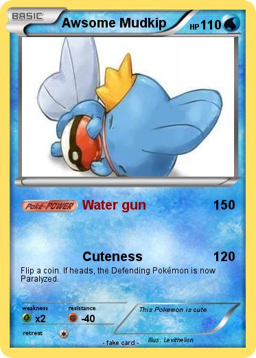 Pokemon Awsome Mudkip