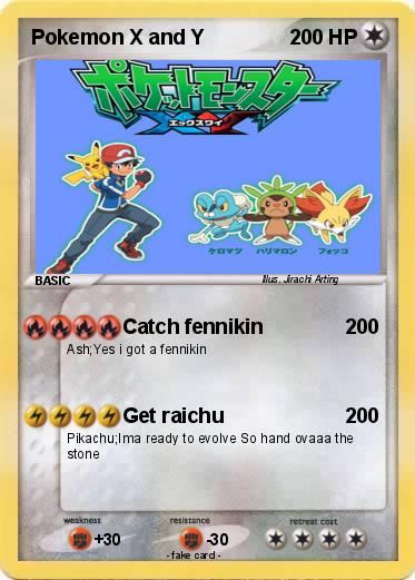 Pokemon Pokemon X and Y