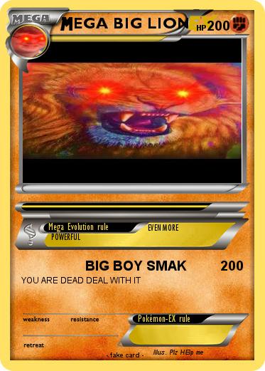 Pokemon EGA BIG LION