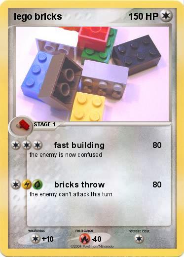 Pokemon lego bricks