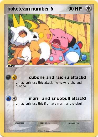 Pokemon poketeam number 5