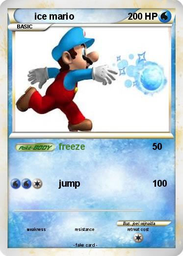 Pokemon ice mario