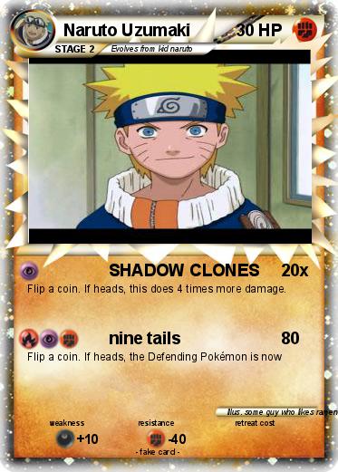 Pokemon Naruto Uzumaki