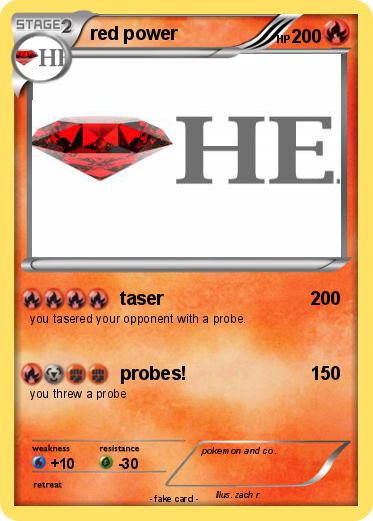 Pokemon red power
