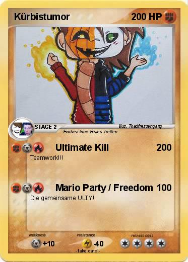 Pokemon Kürbistumor