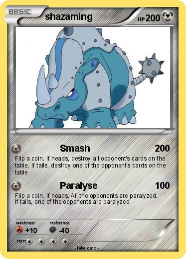 Pokemon shazaming