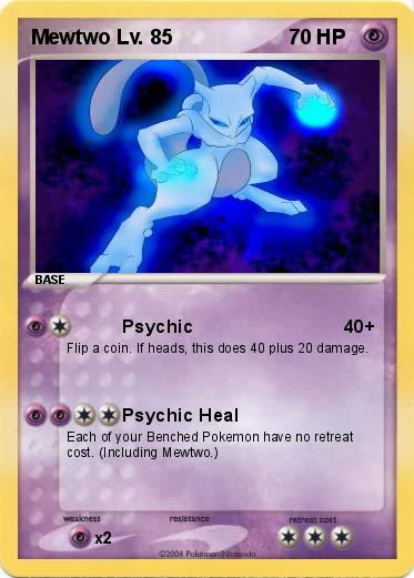 Pokemon Mewtwo Lv. 85