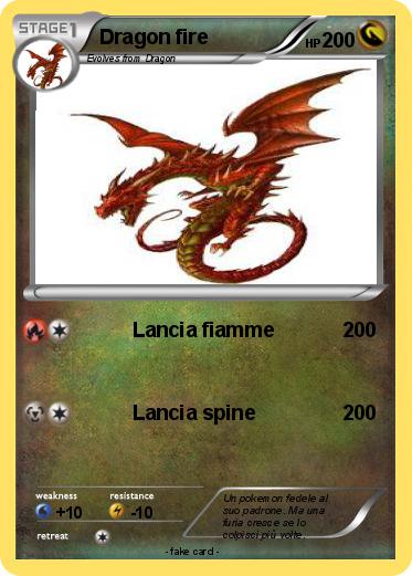 Pokemon Dragon fire