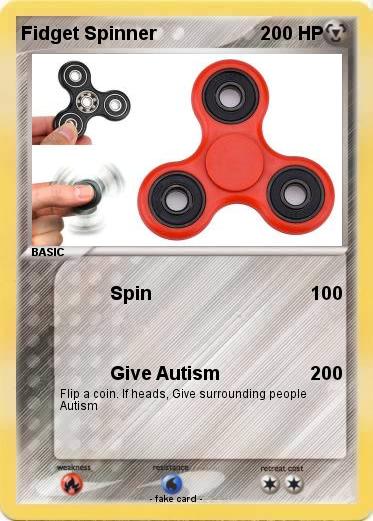 Pokemon Fidget Spinner