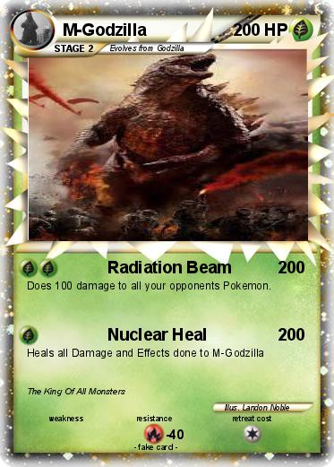 Pokemon M-Godzilla