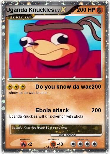 Pokemon Uganda Knuckles