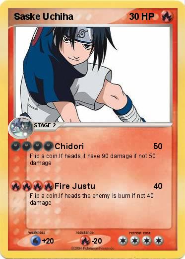 Pokemon Saske Uchiha