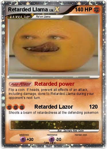 Pokemon Retarded Llama