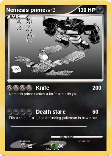 Pokemon Nemesis prime