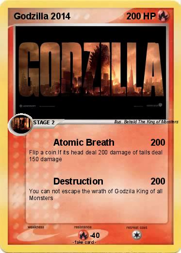 Pokemon Godzilla 2014