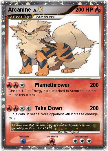 Pokemon Arcanine