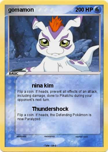 Pokemon gomamon