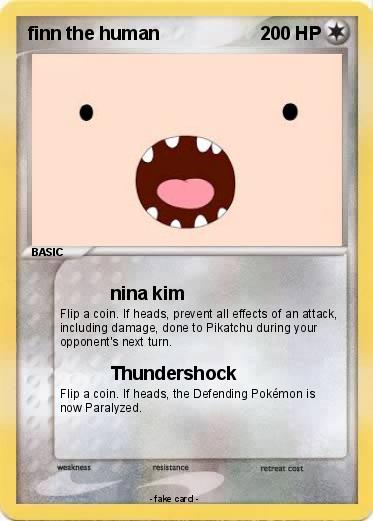 Pokemon finn the human