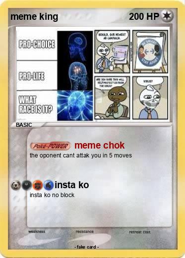 Pokemon meme king