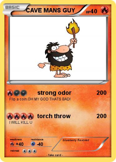 Pokemon CAVE MANS GUY