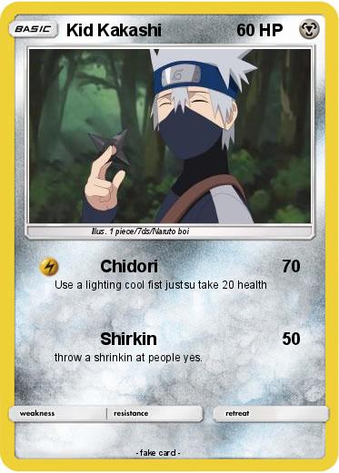 Pokemon Kid Kakashi
