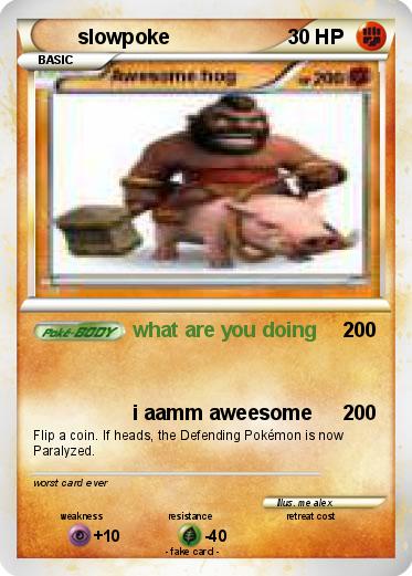Pokemon slowpoke