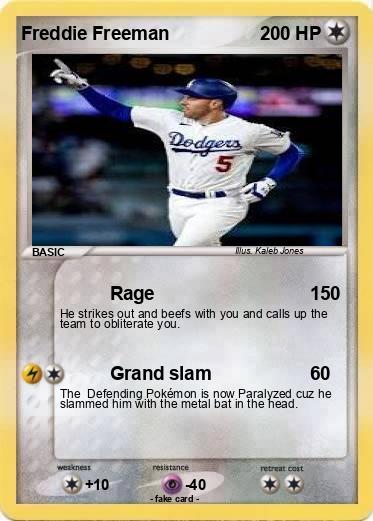 Pokemon Freddie Freeman