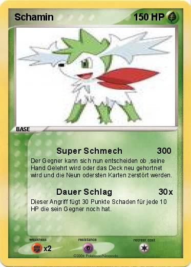 Pokemon Schamin