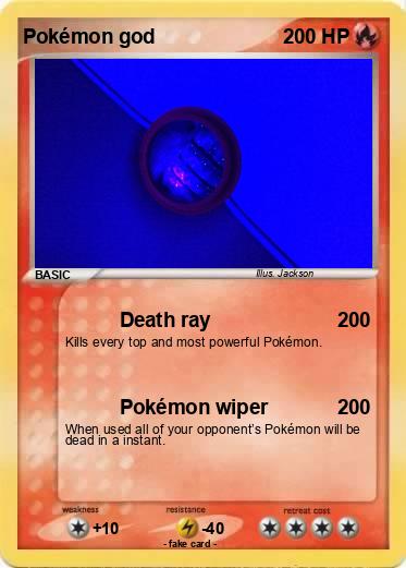 Pokemon Pokémon god