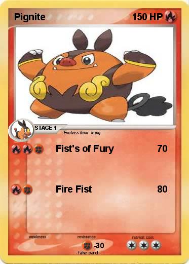 Pokemon Pignite