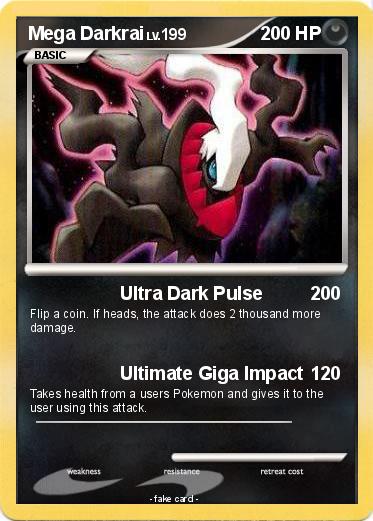 Pokemon Mega Darkrai