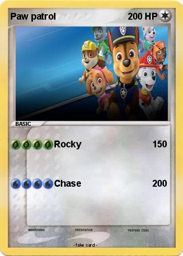 Pokemon Paw patrol