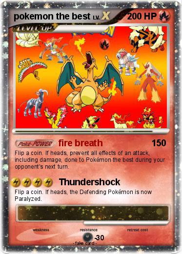 Pokemon pokemon the best
