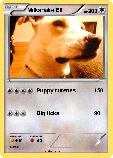 Pokemon Milkshake EX