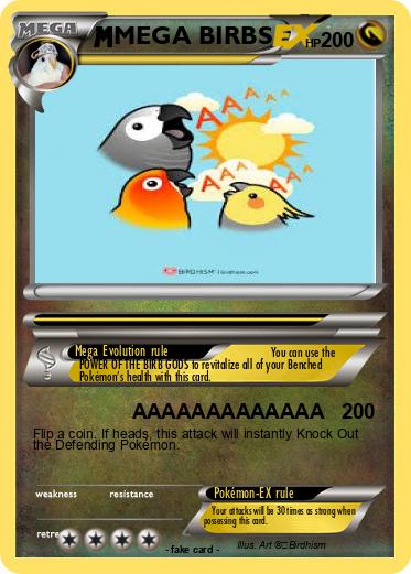 Pokemon MEGA BIRBS