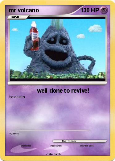 Pokemon mr volcano
