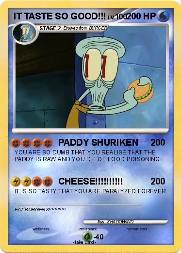 Pokemon IT TASTE SO GOOD!!!