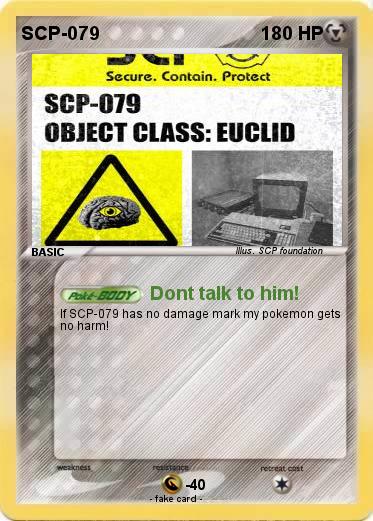 Pokemon SCP 079 8