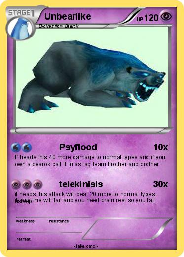Pokemon Unbearlike