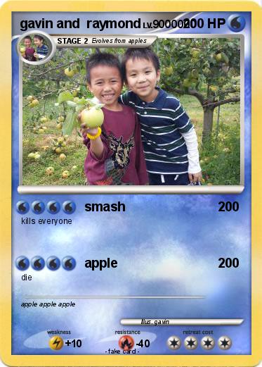 Pokemon gavin and  raymond
