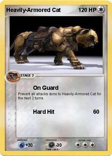 Pokemon Heavily-Armored Cat
