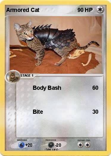 Pokemon Armored Cat