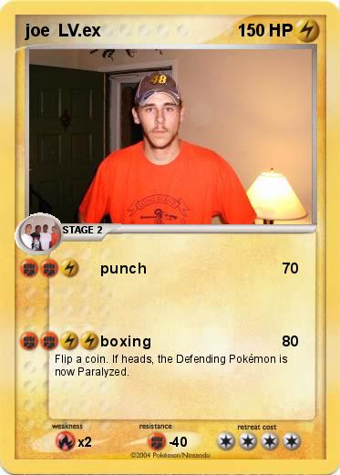 Pokemon joe  LV.ex
