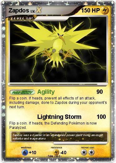 Pokemon Zapdos