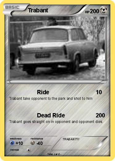 Pokemon Trabant