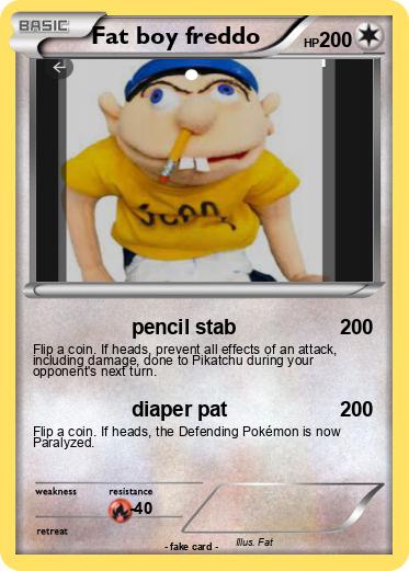 Pokemon Fat boy freddo